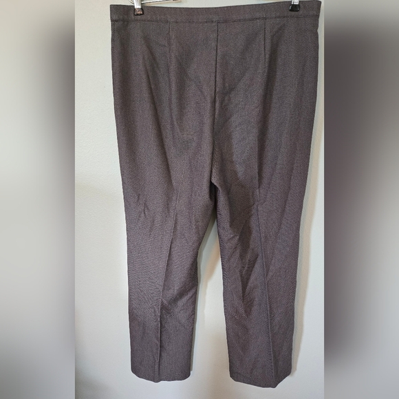 Tribal Dark Gray Geometric Print Dress Pants Size 14 - Picture 2 of 8